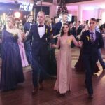 08.01.2022. Kielce. Hotel Binkowski. Studniówka II LO im. Jana Śniadeckiego w Kielcach i I Społecznego LO w Kielcach / Wiktor Taszłow / Radio Kielce