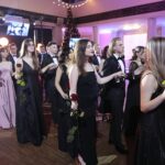 08.01.2022. Kielce. Hotel Binkowski. Studniówka II LO im. Jana Śniadeckiego w Kielcach i I Społecznego LO w Kielcach / Wiktor Taszłow / Radio Kielce