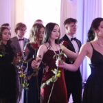 08.01.2022. Kielce. Hotel Binkowski. Studniówka II LO im. Jana Śniadeckiego w Kielcach i I Społecznego LO w Kielcach / Wiktor Taszłow / Radio Kielce