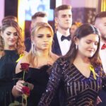 08.01.2022. Kielce. Hotel Binkowski. Studniówka II LO im. Jana Śniadeckiego w Kielcach i I Społecznego LO w Kielcach / Wiktor Taszłow / Radio Kielce