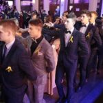 08.01.2022. Kielce. Hotel Binkowski. Studniówka II LO im. Jana Śniadeckiego w Kielcach i I Społecznego LO w Kielcach / Wiktor Taszłow / Radio Kielce