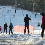 09.01.2022. Kielce. Stadion. Stok narciarski / Wiktor Taszlow / Radio Kielce