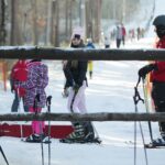 09.01.2022. Kielce. Stadion. Stok narciarski / Wiktor Taszlow / Radio Kielce