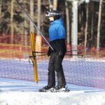 09.01.2022. Kielce. Stadion. Stok narciarski / Wiktor Taszlow / Radio Kielce