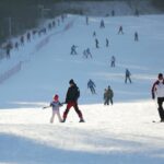 09.01.2022. Kielce. Stadion. Stok narciarski / Wiktor Taszlow / Radio Kielce