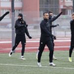 10.01.2022. Kielce. Trening Korony Kielce / Wiktor Taszłow / Radio Kielce