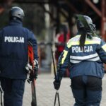 11.01.2022. Kielce. Policja patroluje stoki narciarskie / Wiktor Taszłow / Radio Kielce