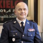 Na zdjęciu: nadinsp. Jarosław Kaleta - komendant wojewódzki policji w Kielcach / Fot. Wiktor Taszlow - Radio Kielce