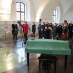 13.01.2022. Chmielnik. Wystawa „Zagłada Żydów europejskich” / Wiktor Taszłow / Radio Kielce