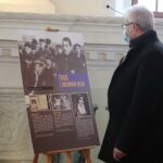 13.01.2022. Chmielnik. Wystawa „Zagłada Żydów europejskich” / Wiktor Taszłow / Radio Kielce