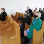 13.01.2022. Chmielnik. XXV Ogólnopolski Dzień Judaizmu. Na zdjęciu (z lewej): rabin Stas Wojciechowicz - Gmina Wyznaniowa Żydowska w Warszawie / Wiktor Taszłow / Radio Kielce