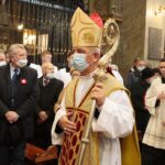 11.11.2021. Kielce. Bazylika katedralna. Msza święta w intencji Ojczyzny. Na zdjęciu: Jan Piotrowski - biskup kielecki / Wiktor Taszłow / Radio Kielce