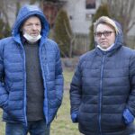 17.01.2022. Borszowice. Na zdjęciu: Krzysztof Dzwonek i Barbara Dzwonek / Wiktor Taszłow / Radio Kielce