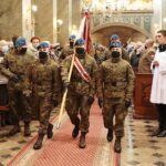 11.11.2021. Kielce. Bazylika katedralna. Msza święta w intencji Ojczyzny / Wiktor Taszłow / Radio Kielce