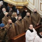 11.11.2021. Kielce. Bazylika katedralna. Msza święta w intencji Ojczyzny / Wiktor Taszłow / Radio Kielce