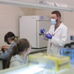 14.01.2022. Kielce. "Noc Biologów" na Uniwersytecie Jana Kochanowskiego / Wiktor Taszłow / RadioKielce