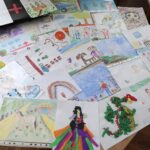 20.01.2022. Kielce.  Konkurs plastyczny pt. „100 rysunków na 100 lecie Świętokrzyskiego Centrum Pediatrii im. Władysława Buszkowskiego w Kielcach” / Wiktor Taszłow / Radio Kielce