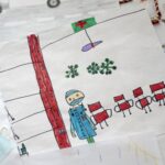 20.01.2022. Kielce.  Konkurs plastyczny pt. „100 rysunków na 100 lecie Świętokrzyskiego Centrum Pediatrii im. Władysława Buszkowskiego w Kielcach” / Wiktor Taszłow / Radio Kielce