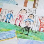 20.01.2022. Kielce.  Konkurs plastyczny pt. „100 rysunków na 100 lecie Świętokrzyskiego Centrum Pediatrii im. Władysława Buszkowskiego w Kielcach” / Wiktor Taszłow / Radio Kielce