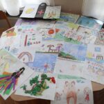 20.01.2022. Kielce.  Konkurs plastyczny pt. „100 rysunków na 100 lecie Świętokrzyskiego Centrum Pediatrii im. Władysława Buszkowskiego w Kielcach” / Wiktor Taszłow / Radio Kielce