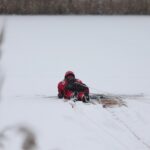 22.01.2022. Cedzyna. Wspólne ćwiczenia WOT i PSP / Wiktor Taszłow / Radio Kielce