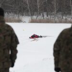 22.01.2022. Cedzyna. Wspólne ćwiczenia WOT i PSP / Wiktor Taszłow / Radio Kielce