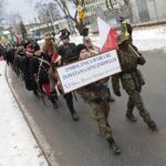 23.01.2022. Białogon. Marsz Pamięci upamiętniający 159. rocznicę wybuchu powstania styczniowego / Wiktor Taszłow / Radio Kielce