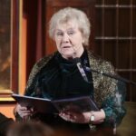 22.01.2022. Sandomierz. Koncert charytatywny dla Bartusia Przychodzkiego. Na zdjęciu: aktorka Teresa Lipowska / Wiktor Taszłow / Radio Kielce