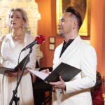 Na zdjęciu: Renata Drozd - sopran, Jakub Milewski - baryton / Fot. Wiktor Taszłow - Radio Kielce