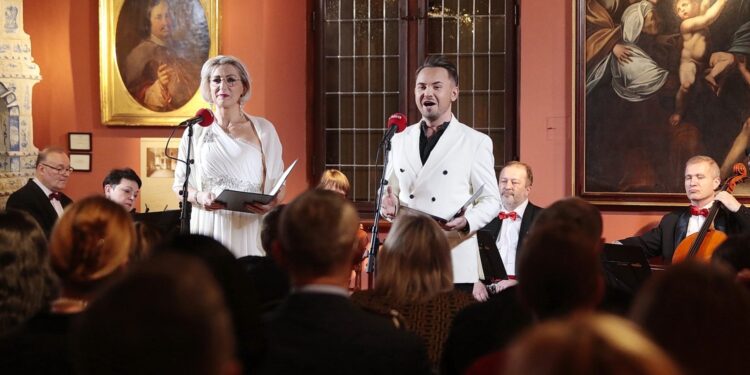Na zdjęciu: Renata Drozd - sopran, Jakub Milewski - baryton / Wiktor Taszłow / Radio Kielce