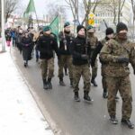 23.01.2022. Białogon. Marsz Pamięci upamiętniający 159. rocznicę wybuchu powstania styczniowego / Wiktor Taszłow / Radio Kielce