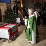 23.01.2022. Wąchock. Msza Święta w intencji ojczyzny / Wiktor Taszłow / Radio Kielce