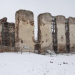 25.01.2022. Bodzentyn. Zamek / Wiktor Taszłow / Radio Kielce