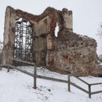 25.01.2022. Bodzentyn. Zamek / Wiktor Taszłow / Radio Kielce