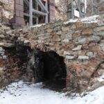 25.01.2022. Bodzentyn. Zamek / Wiktor Taszłow / Radio Kielce