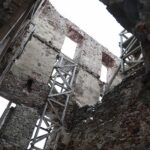 25.01.2022. Bodzentyn. Zamek / Wiktor Taszłow / Radio Kielce