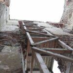 25.01.2022. Bodzentyn. Zamek / Wiktor Taszłow / Radio Kielce