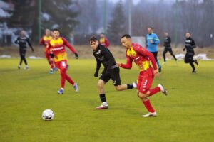 26.01.2022. Kielce. Sparing Korona Kielce - Skra Częstochowa / Wiktor Taszłow / Radio Kielce