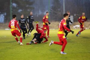 26.01.2022. Kielce. Sparing Korona Kielce - Skra Częstochowa / Wiktor Taszłow / Radio Kielce