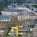 12.01.2022 Kielce. Przebudowa i rozbudowa budynków na Wzgórzu Zamkowym pod siedzibę teatru "Kubuś" / Jarosław Kubalski / Radio Kielce