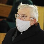 16.01.2021. Starachowice. Msza w 8. rocznicę śmierci Jadwigi Kaczyńskiej. Na zdjęciu: poseł Krzysztof Lipiec - lider świętokrzyskich struktur PiS / Jarosław Kubalski / Radio Kielce