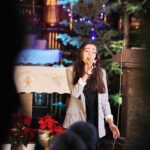 15.01.2022  Kielce. Kościół garnizonowy. Koncert laureatów X Międzynarodowego Konkursu Kolęd, Pastorałek i Piosenek Świątecznych.  Na zdjęciu Sylwia Lasota / Jarosław Kubalski / Radio Kielce