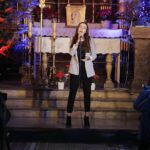 15.01.2022  Kielce. Kościół garnizonowy. Koncert laureatów X Międzynarodowego Konkursu Kolęd, Pastorałek i Piosenek Świątecznych.  Na zdjęciu Sylwia Lasota / Jarosław Kubalski / Radio Kielce