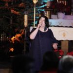 15.01.2022  Kielce. Kościół garnizonowy. Koncert laureatów X Międzynarodowego Konkursu Kolęd, Pastorałek i Piosenek Świątecznych.  Na zdjęciu Jarosława Letka / Jarosław Kubalski / Radio Kielce