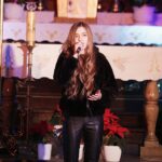 15.01.2022  Kielce. Kościół garnizonowy. Koncert laureatów X Międzynarodowego Konkursu Kolęd, Pastorałek i Piosenek Świątecznych.  Na zdjęciu Aleksandra Gąska / Jarosław Kubalski / Radio Kielce