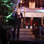 15.01.2022  Kielce. Kościół garnizonowy. Koncert laureatów X Międzynarodowego Konkursu Kolęd, Pastorałek i Piosenek Świątecznych. Na zdjęciu  Paulina Świątek / Jarosław Kubalski / Radio Kielce