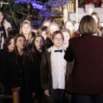 15.01.2022  Kielce. Kościół garnizonowy. Koncert laureatów X Międzynarodowego Konkursu Kolęd, Pastorałek i Piosenek Świątecznych. Na zdjęciu chór Con Passione / Jarosław Kubalski / Radio Kielce