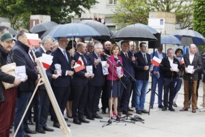 22.05.2021 Kielce. Konferencja Prawa i Sprawiedliwości - Polski Ład / Jarosław Kubalski / Radio Kielce