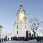 25.11.2021 Kielce. Katedra. Pogrzeb byłego dyrektora technicznego Radia Kielce Wiesława Wójcikiewicza / Jarosław Kubalski / Radio Kielce