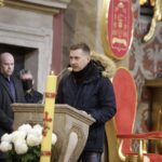 25.11.2021 Kielce. Katedra. Pogrzeb byłego dyrektora technicznego Radia Kielce Wiesława Wójcikiewicza / Jarosław Kubalski / Radio Kielce